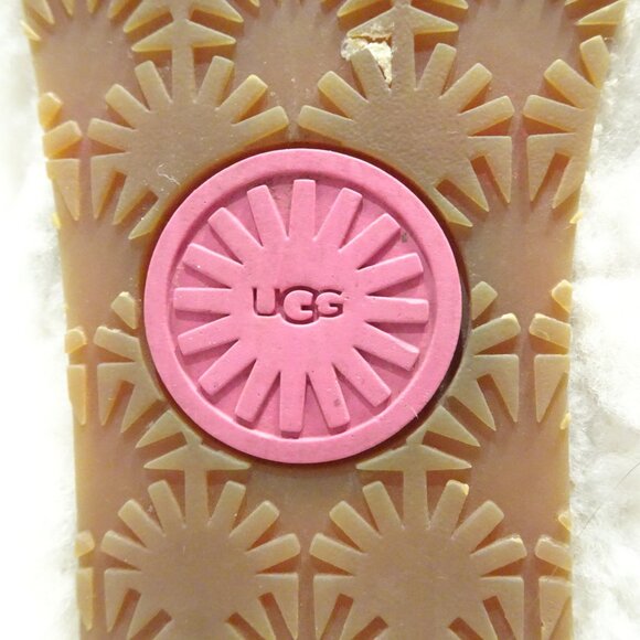 UGG Womens Size 7 Slipper Rainbow Fluff Yeah Slide Shearling Sheepskin - Picture 5 of 5